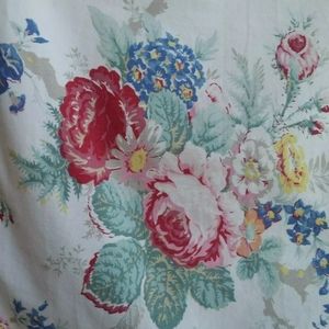1 Ralph Lauren ELISA Floral Cottage Rose Ruffle Pi